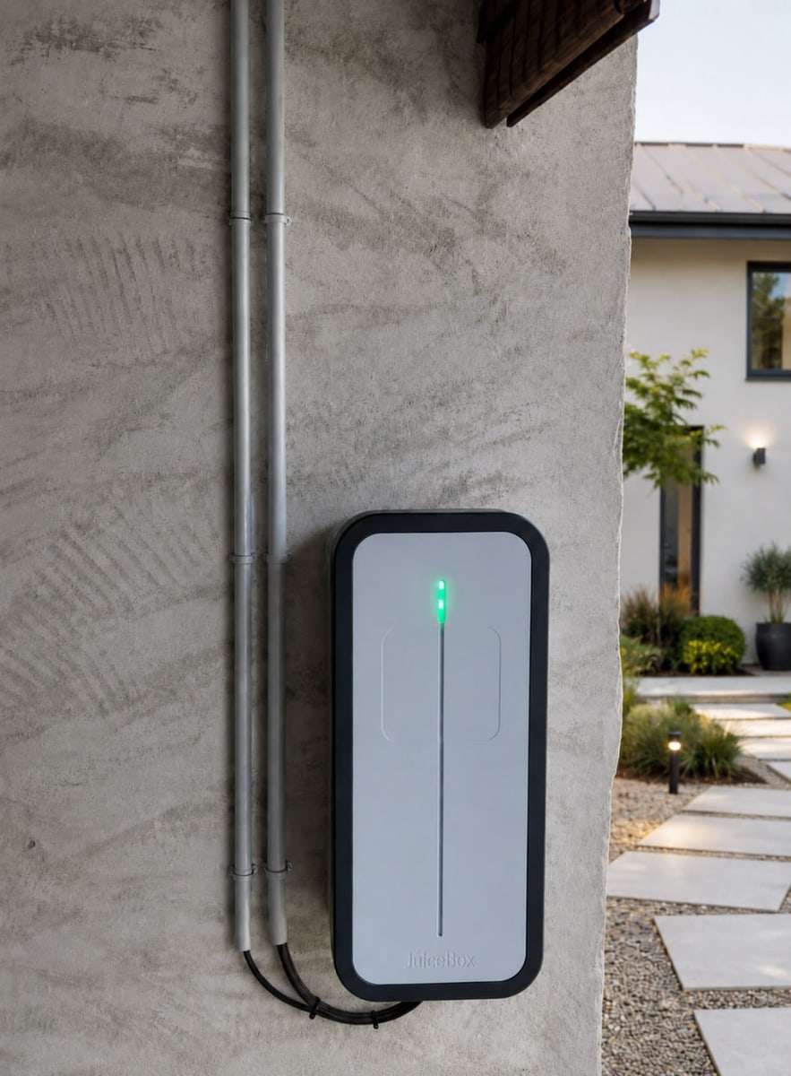 Borne de recharge installée à Brumath